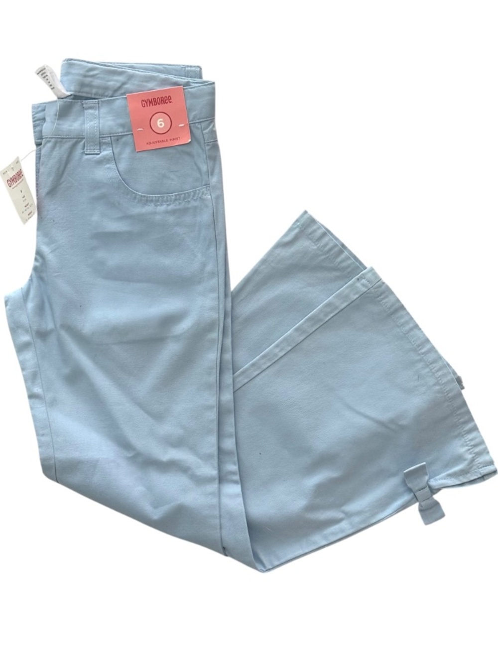 NWT Light Blue Gymboree Pants w/ Bow  Girl's 6